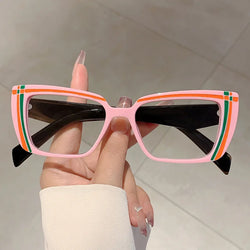 Vintage Anti Blue Light Optical Square Glasses Frame