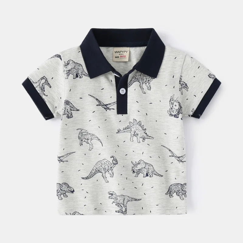 Polo Shirts Luxury Stand Collar Sport