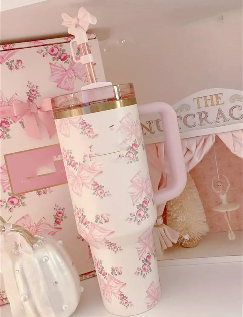 Romantic Mug Tumbler Stainless Steel Coffee Termos Cup