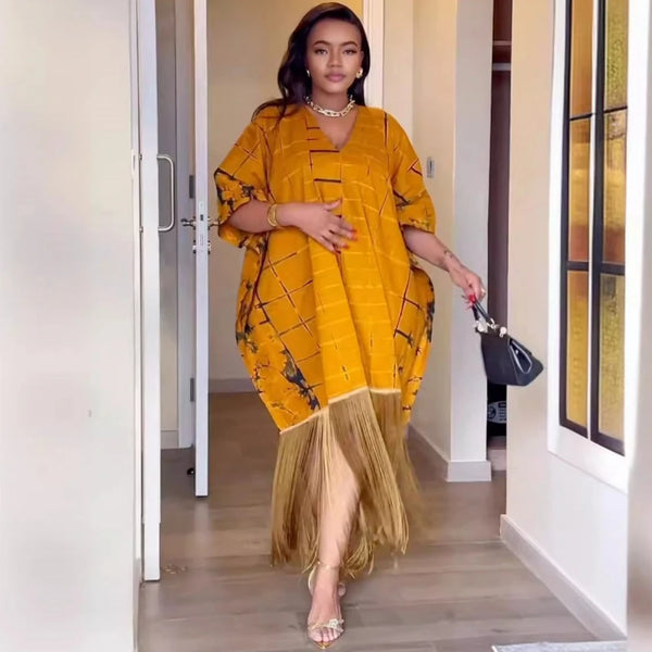 African Boubou Dashiki Ankara Gown