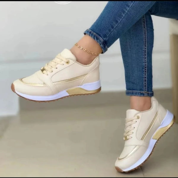 Lace-Up Casual Comfortable Tennis Shoes