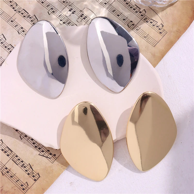 Alloy Massive Heavy Earrings