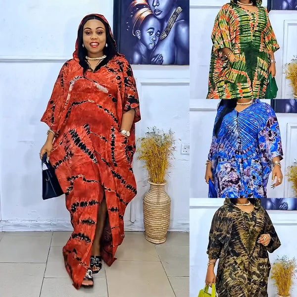 Dashiki Kaftan Maxi Long Dress
