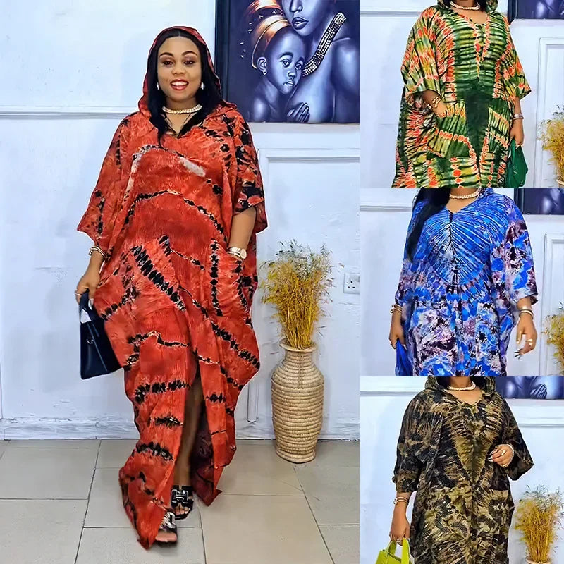 Dashiki Kaftan Maxi Long Dress