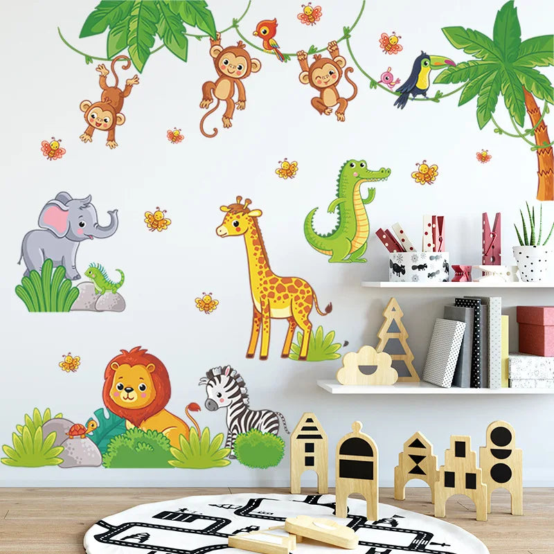 Rainbow Cloud Hot Air Balloon Children Bedroom