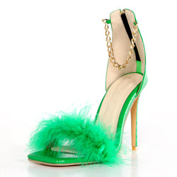 Luxury Sandals High Heels Buckle Fashion