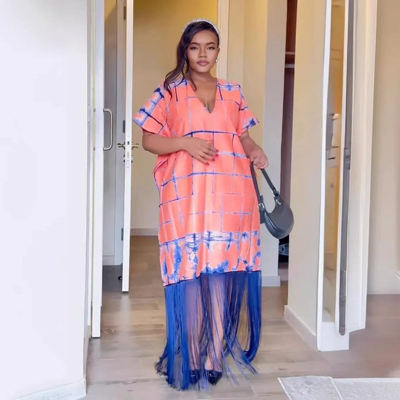 African Boubou Dashiki Ankara Gown