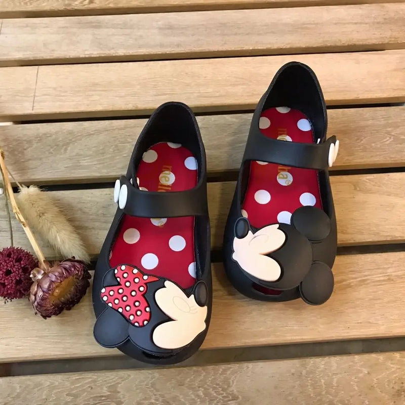Disney Sandals Girls Minnie Cartoon Garden Shoes