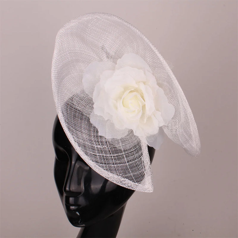 Elegant Bridal Fascinator Hat