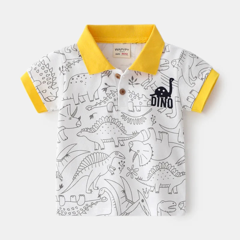 Polo Shirts Luxury Stand Collar Sport
