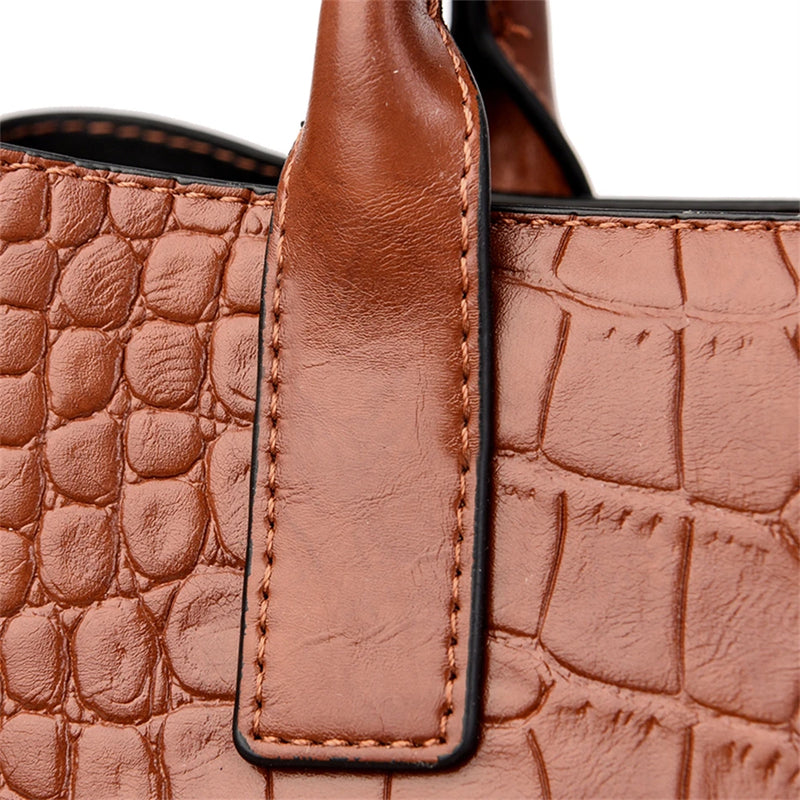 Soft Leather Designer Handbag
