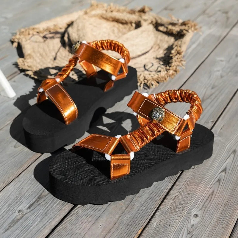 Sandals with Anti Slip Wear-resistant Open Toes