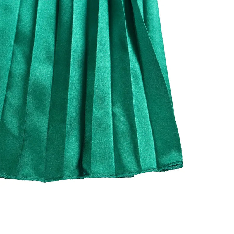 Elegant Long Trousers Wide Leg Pants
