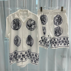 Casual Oufits Summer Short Sleeve Shirts Camisetas