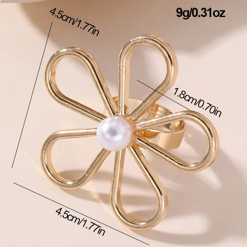 Exaggerated Metal Ring