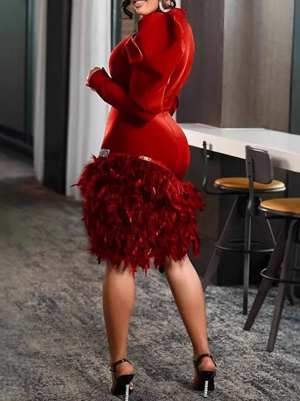 Evening Robe Bodycon Dress