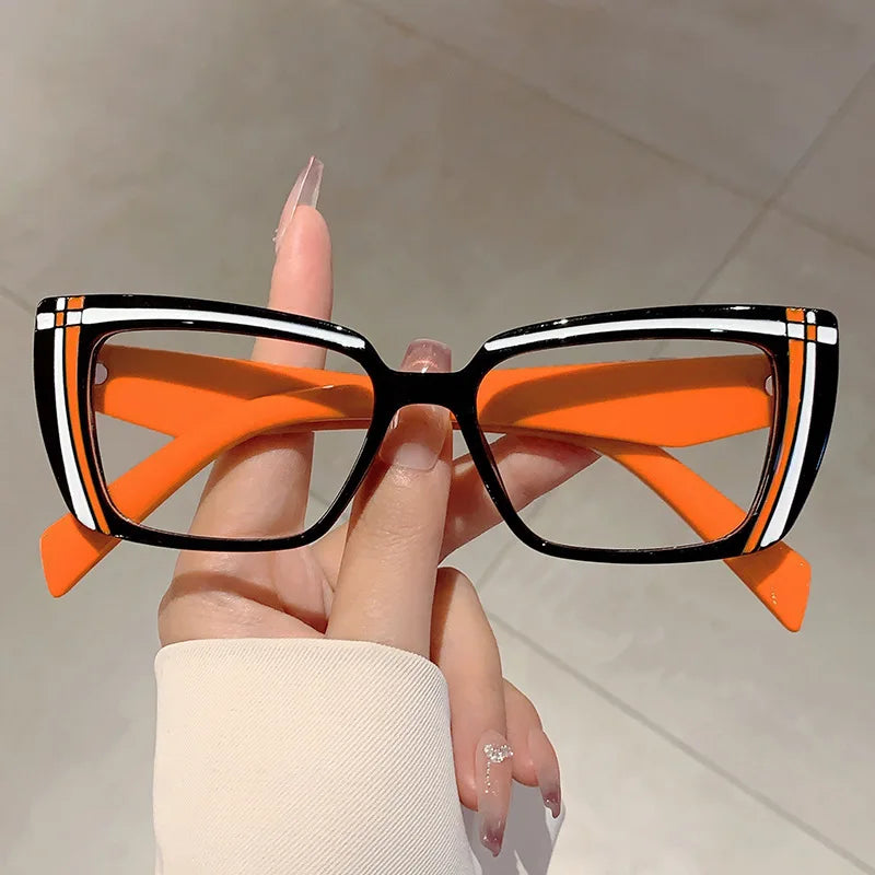 Vintage Anti Blue Light Optical Square Glasses Frame