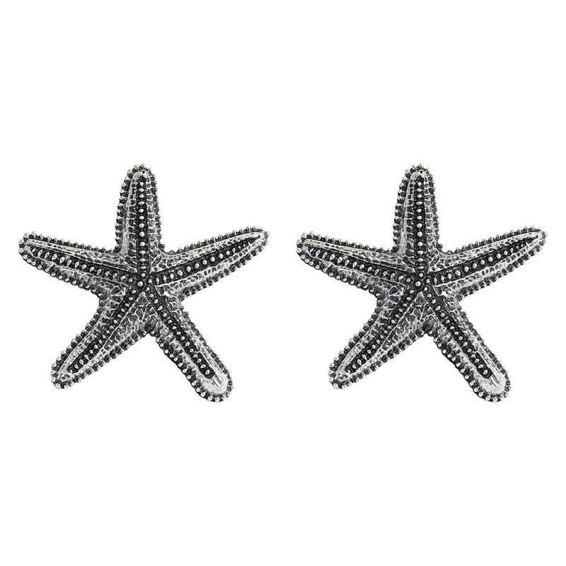 Enamel Crab Drop Earrings