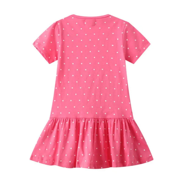 Summer Short Sleeve Kids Frocks Baby Clothes