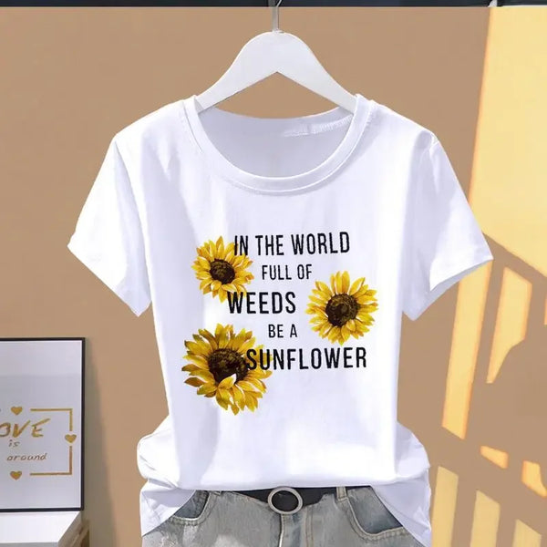 Casual Explosive Short Sleeve T-shirt
