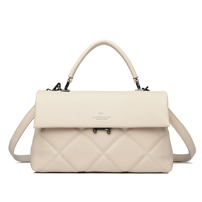 Designer Luxury Shoulder Soft Leather Crossbody Bag