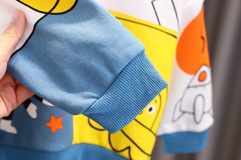 Baby Boys Girl Cartoon Cotton Casual T-Shirt Sportswear