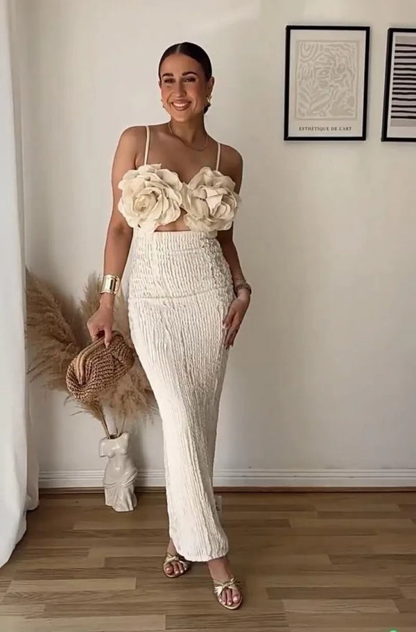 Sleeveless Sexy Backless Summer Dress
