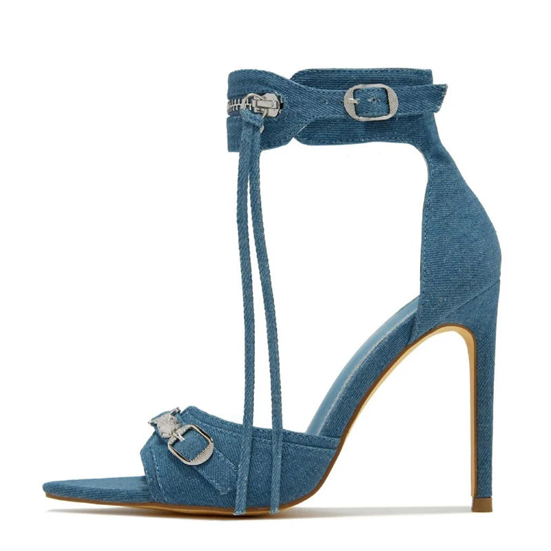 Summer Zip Tassel Women Sandals