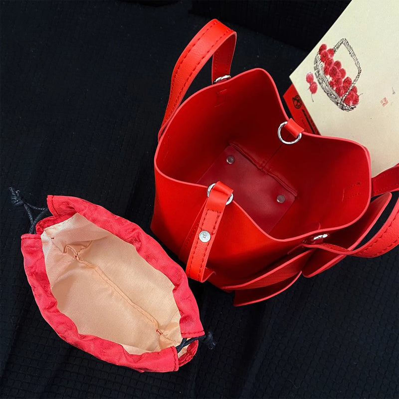 CAMINA Bucket Purse Flower Bag