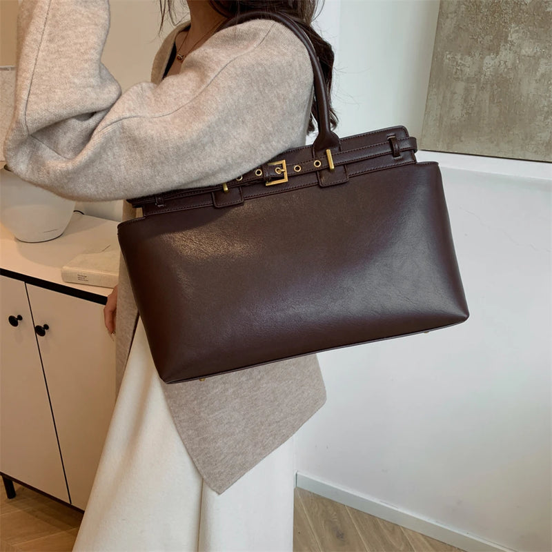 Top-handle Bags Retro Pure