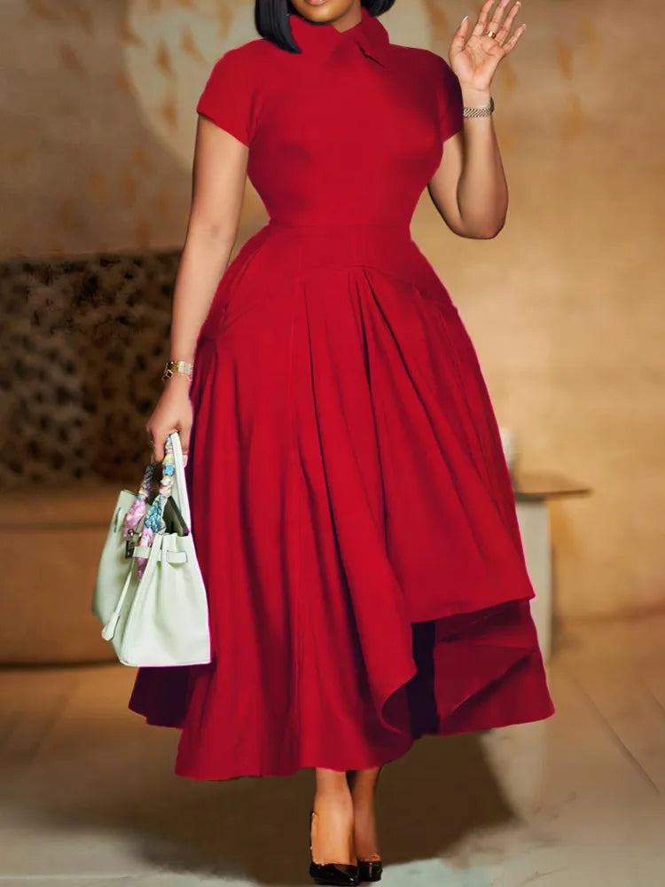 Elegant Cocktail Maxi Dress