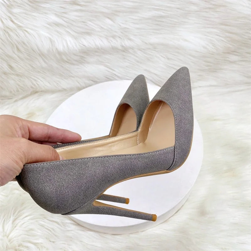 Elegant style pointed banquet high heels