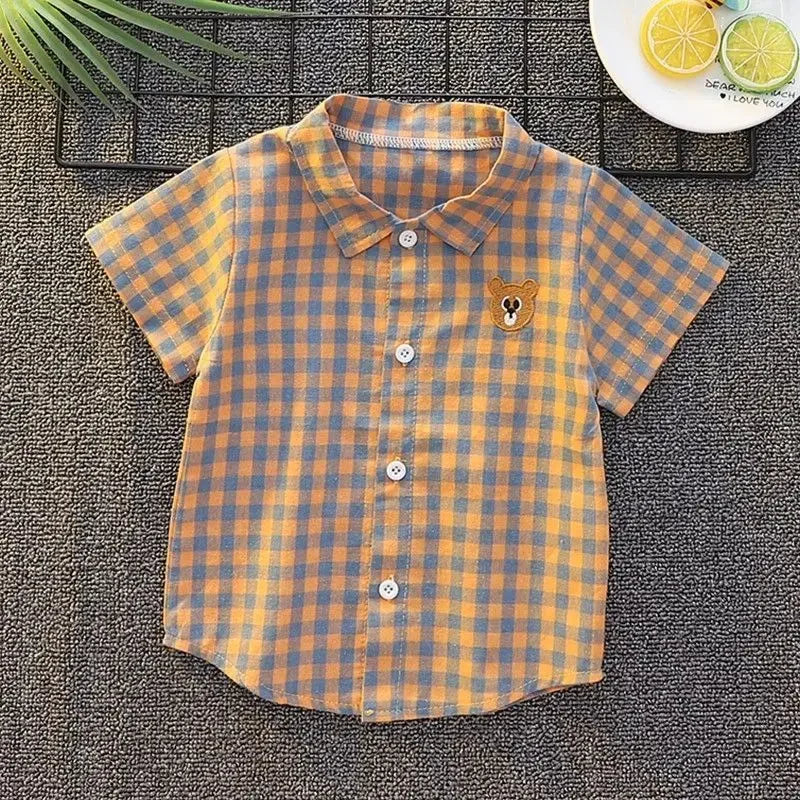 Cartoon Short-sleeved Shirt
