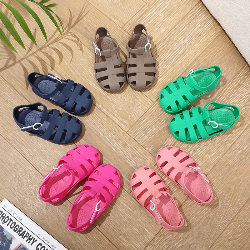 Boys and Girls Baotou Comfortable Non-slip Waterproof Beach Sandals