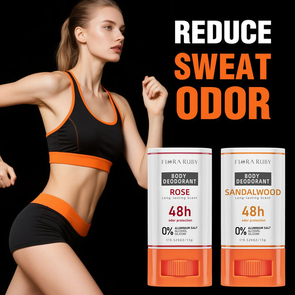 Deodorant  & Perfume Balm Long-Lasting 48H Pure Sport Fragrance  Scent Deodorizing