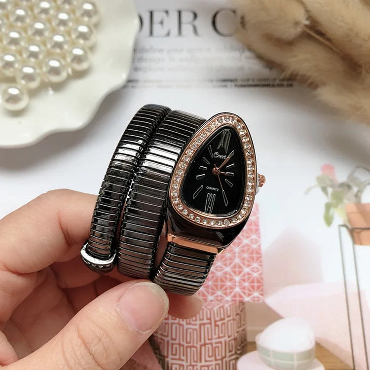 Women Quartz Watch Bracelet Stainless Steel