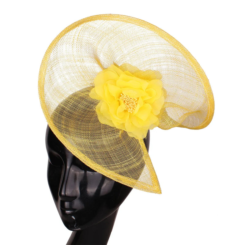 Elegant Bridal Fascinator Hat