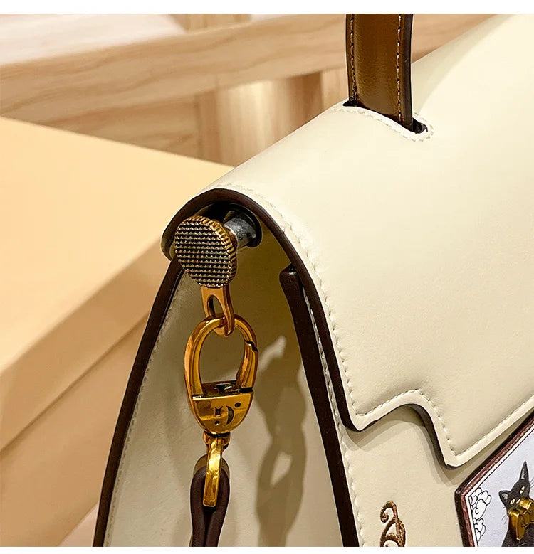 Women's Luxury high-end Designer Retro Crossbody Shoulder Bag