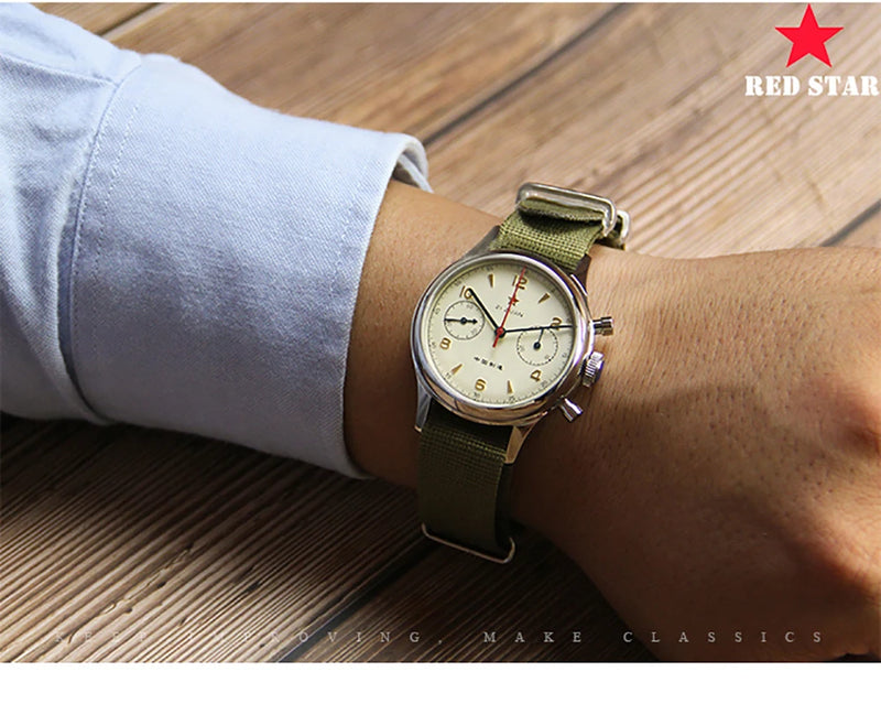 Chronograph Air Force Aviation Sapphire Watch