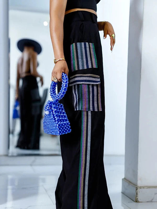 Krisstarsgirls Baggy Wide Leg Pants Summer