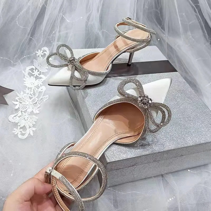 Luxury Sandals High Heels Buckle Fashion