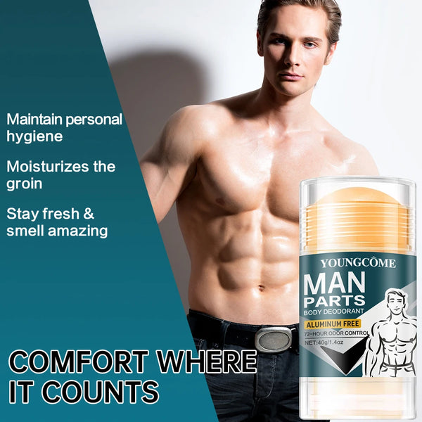 Men's Deodorizer Stick with 72 Hour Odor Control Removing Odor Increasing Favorability Refreshing Aroma