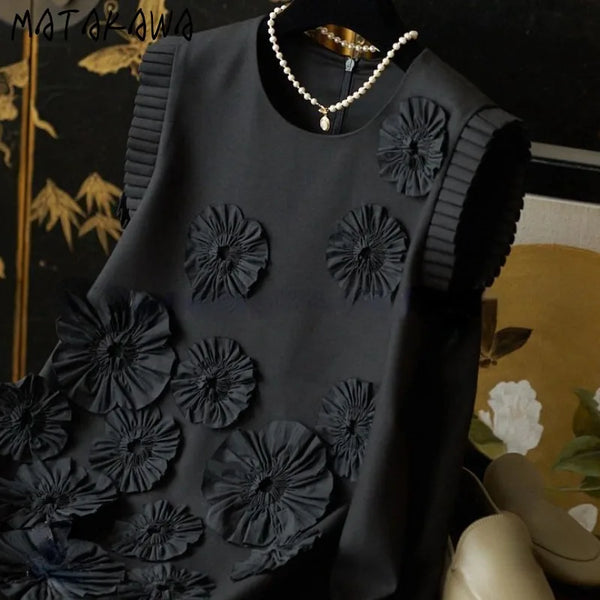 Ruffles Vintage French Style Dress