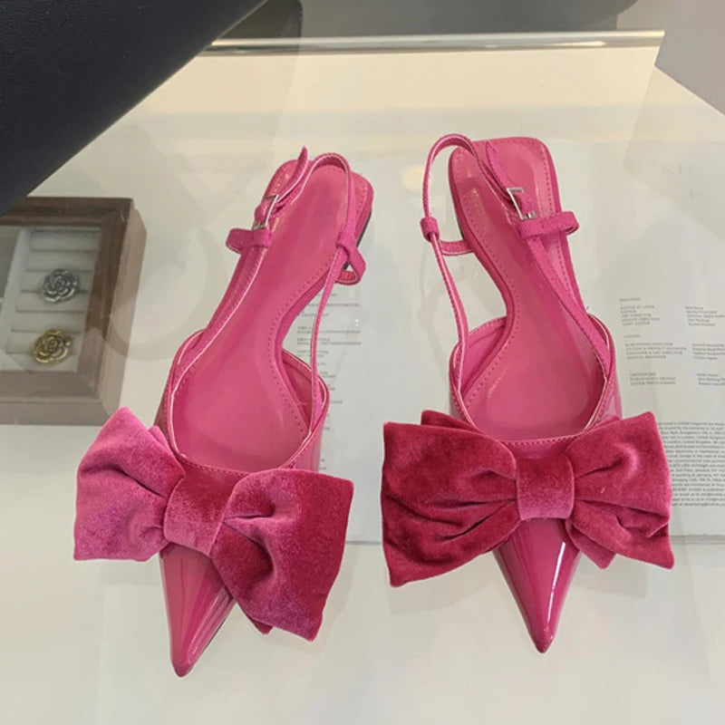 Big Butterfly Knot Sandals
