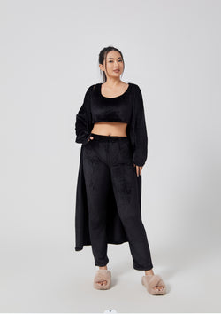 Cozy Pajama Set Cute Loungewear, Warm Suit Sets