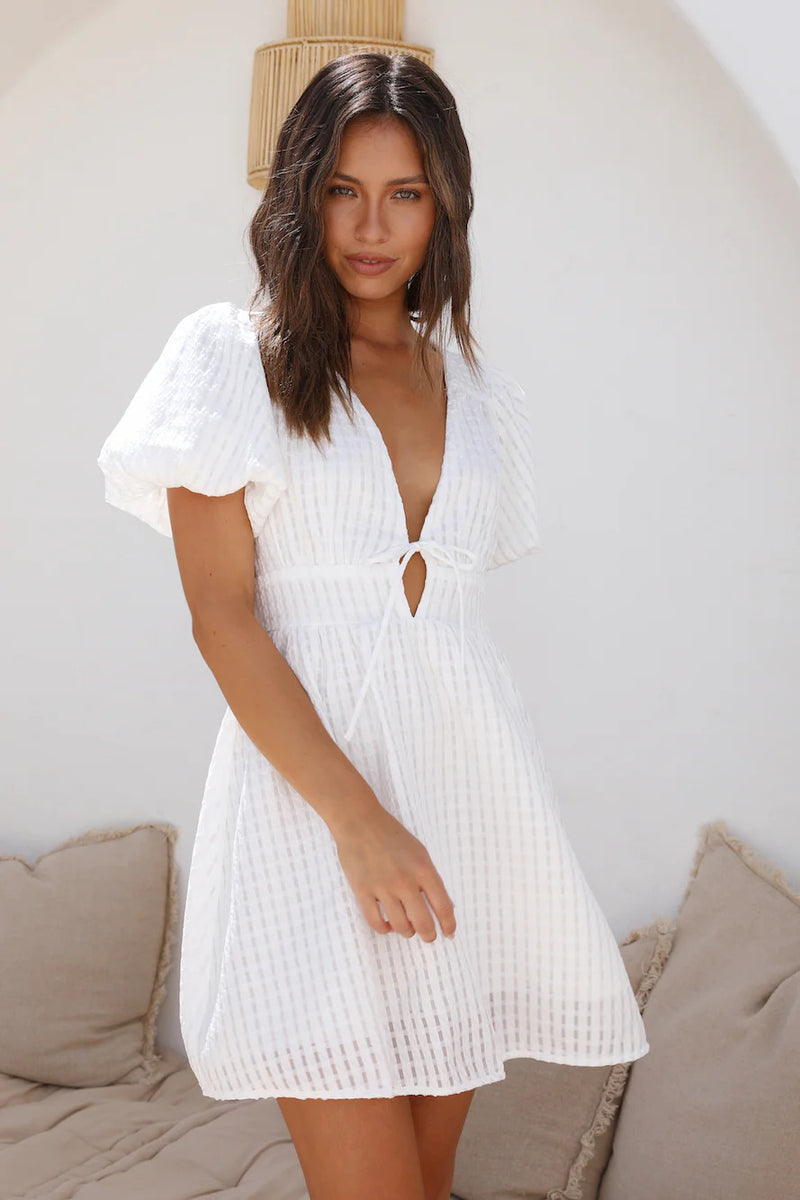 Beautiful Flying White Dress