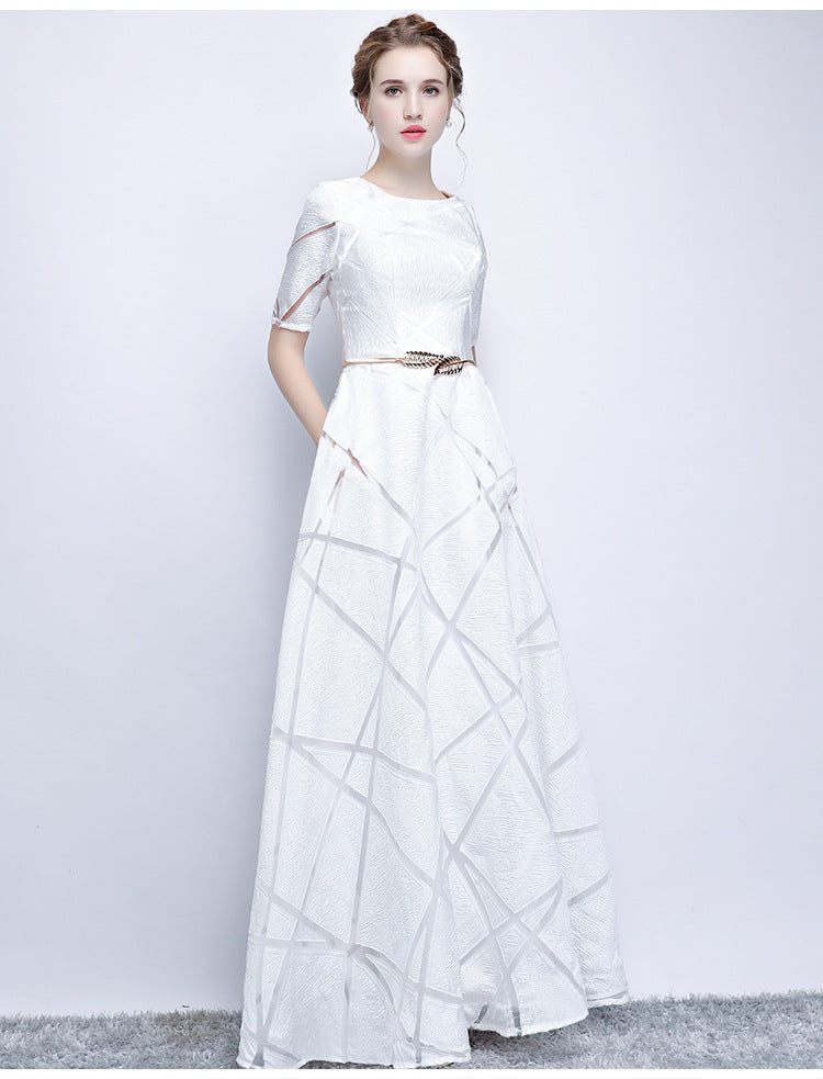 Slim And Elegant Banquet Host Dress