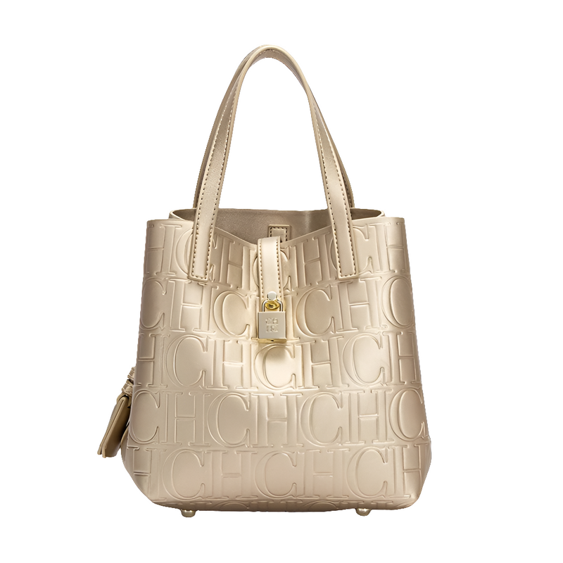 Steel Embossed Handheld Bag