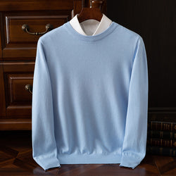 Round Neck Pullover Bottoming Shirt Loose Long Sleeve Sweater