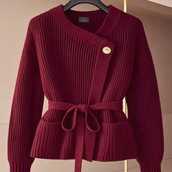 Red Design Sweater